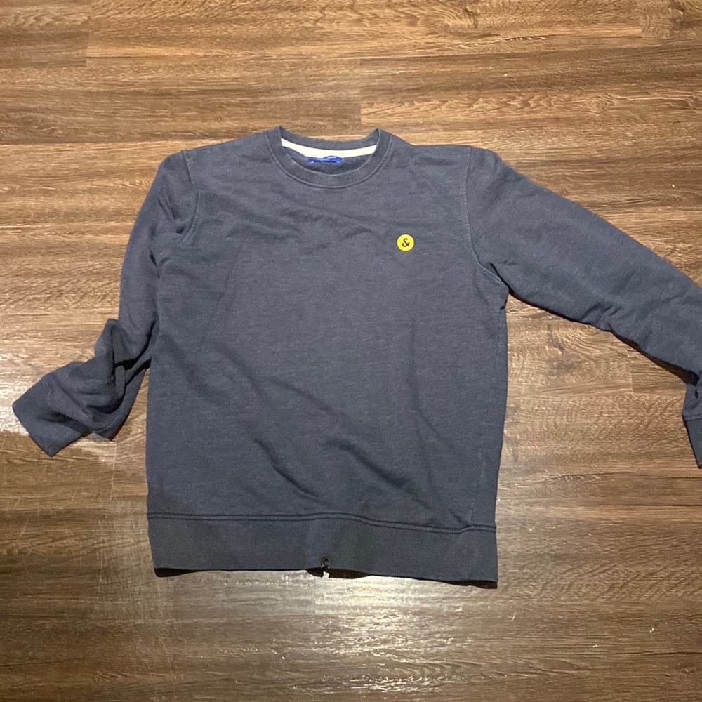 Jack and Jones navy crew neck